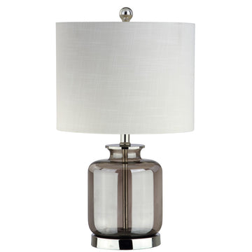 Marsh 22" Glass LED Table Lamp - JONATHAN Y